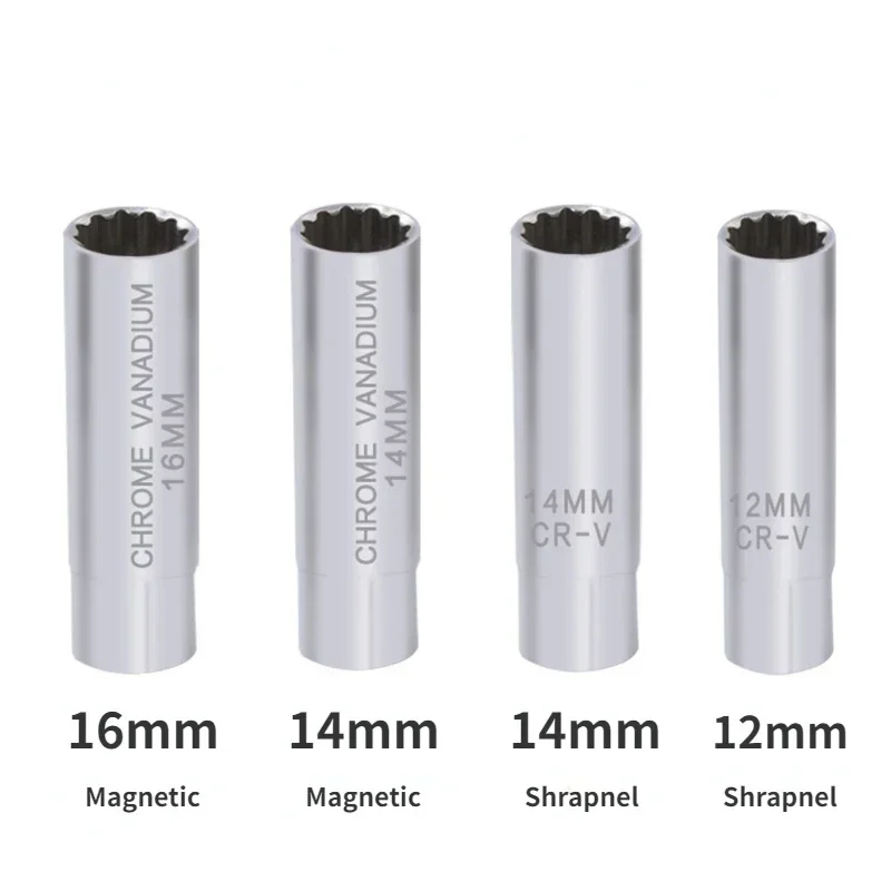 Spark Plug Socket Set - Manyetik Buji Soket Anahtarı, 14mm ve