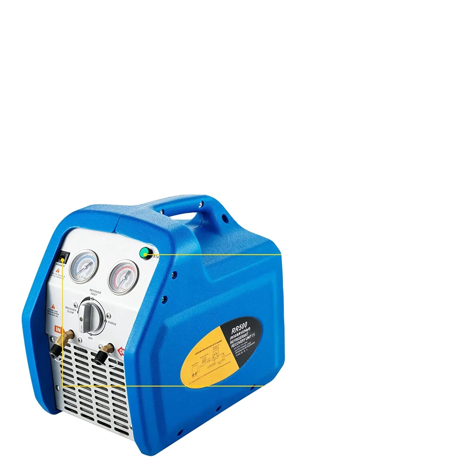 Coolant Flush Machine - Fabrika Çıkışlı Taşınabilir Mini Çift Silindirli