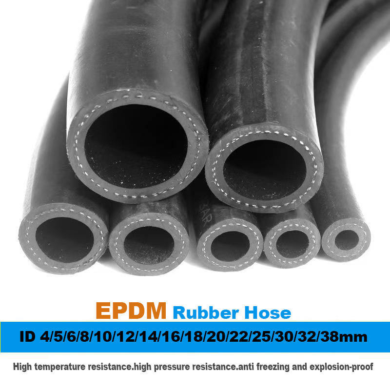 Coolant Flush Machine - 1M EPDM Kauçuk Hortum ID 4/5/6/8/10/12/14/16/18/20/22/25/30/32/38mm
