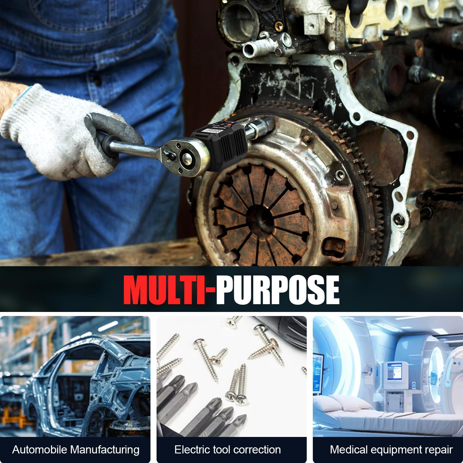 Torque Wrench Digital - Dijital Tork Ölçer Adaptörü LCD Ekranlı