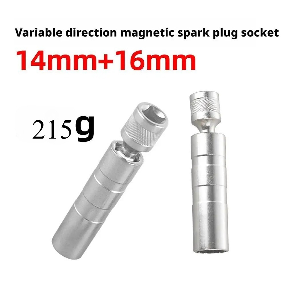 Spark Plug Socket Set - 14mm 16mm Buji Soket Anahtarı Adaptörü