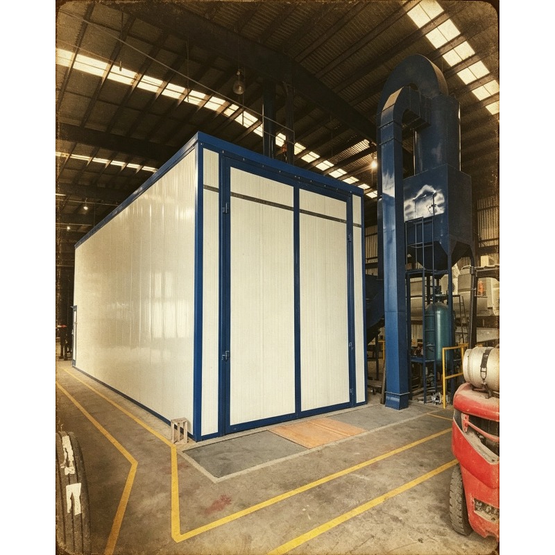 Sandblaster Cabinet - Kum Püskürtme Odası/Kabini/Halısı, Kumlama ve Toz