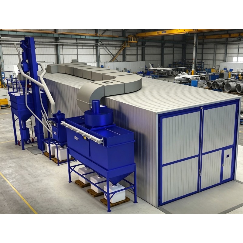 Sandblaster Cabinet - Ağır Hizmet Tipi Kumlama Odası Kabini