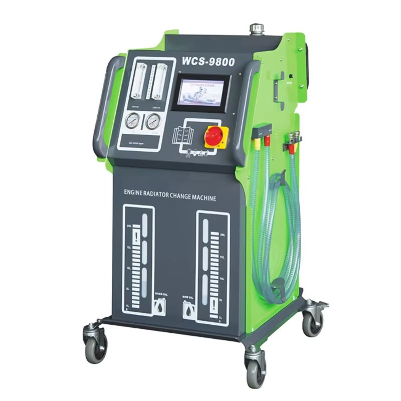 Coolant Flush Machine - WCS9800 Otomatik Radyatör Soğutma Suyu Temizleme