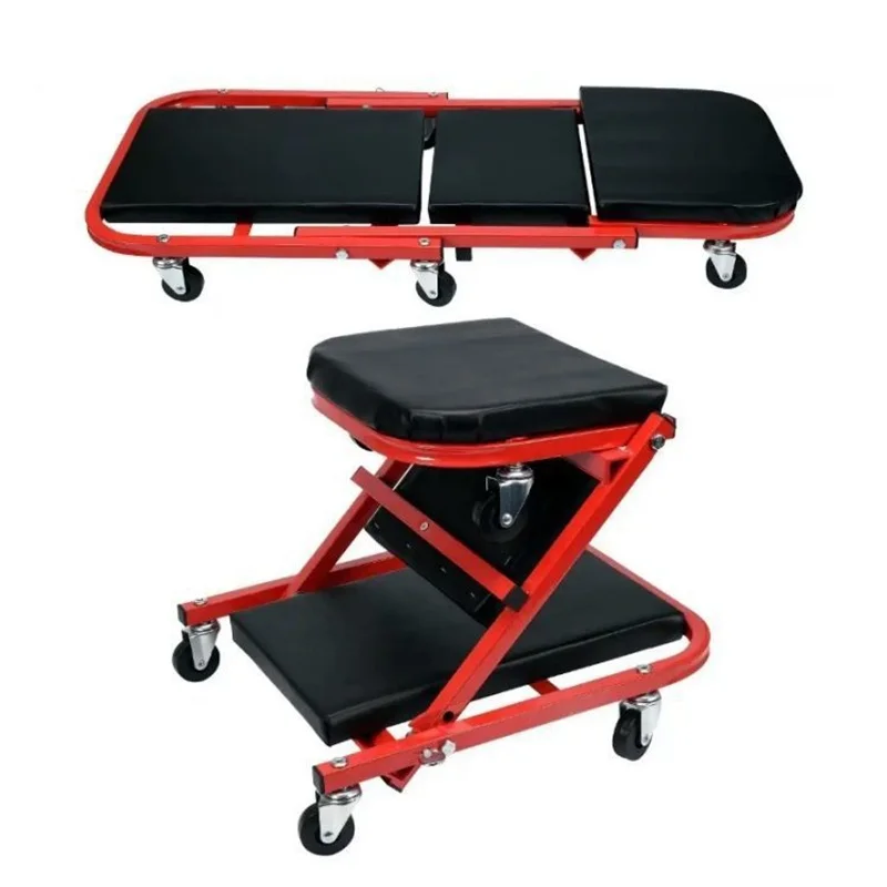Garage Creeper Roller - 36 inç katlanır araba Creeper koltuk