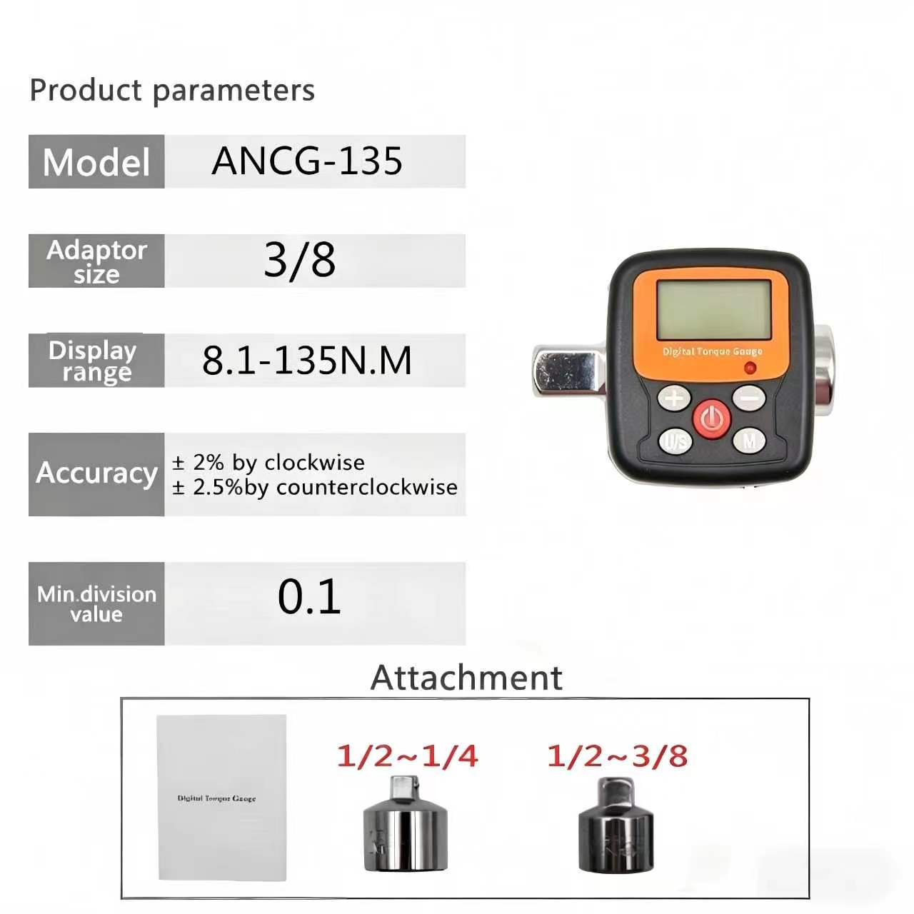 1/4'' 3/8'' 1/2 Şirket Direkt  - Torque Wrench Digital incelemesi ve fiyatı