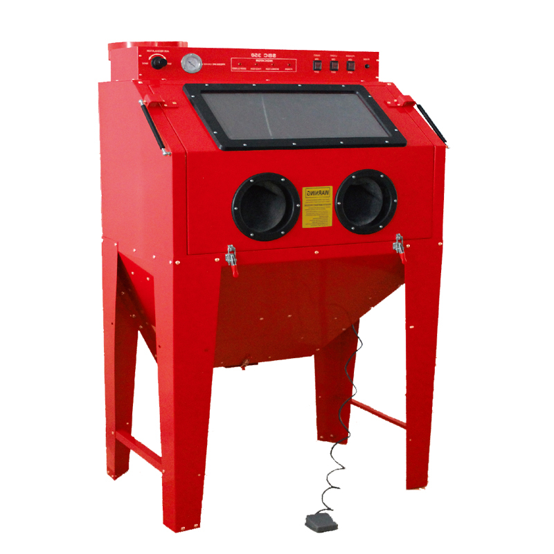350L Kumlama Kabini Makinesi D - Sandblaster Cabinet incelemesi ve fiyatı