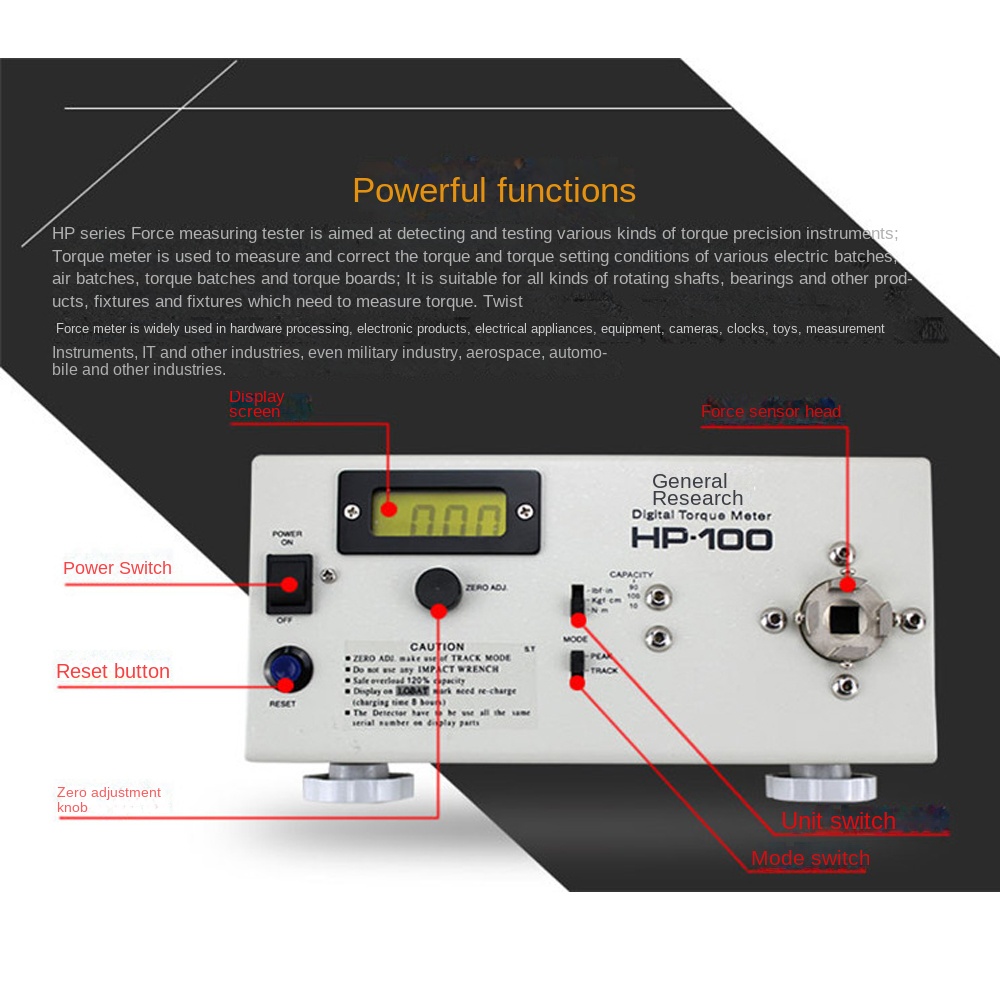 HP-10/ HP-20/ HP-50/ HP-100 Di - Torque Wrench Digital incelemesi ve fiyatı