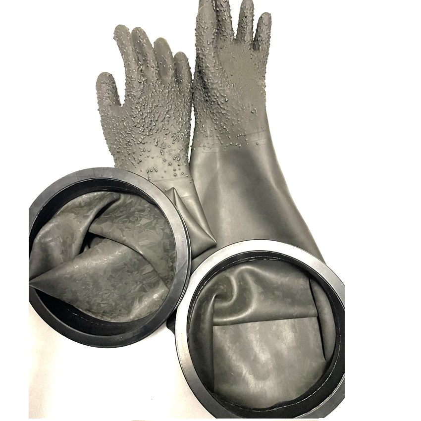 JL büyük kalın kumlama eldiven - Sandblaster Cabinet incelemesi ve fiyatı