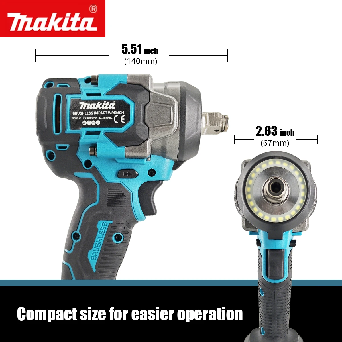 Makita 18V 500Nm Fırçasız Darb - Torque Wrench Digital incelemesi ve fiyatı