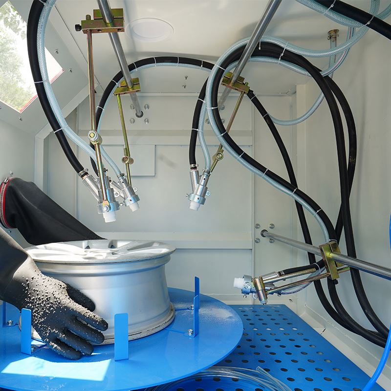 Otomatik Kumlama Makinesi 360  - Sandblaster Cabinet incelemesi ve fiyatı