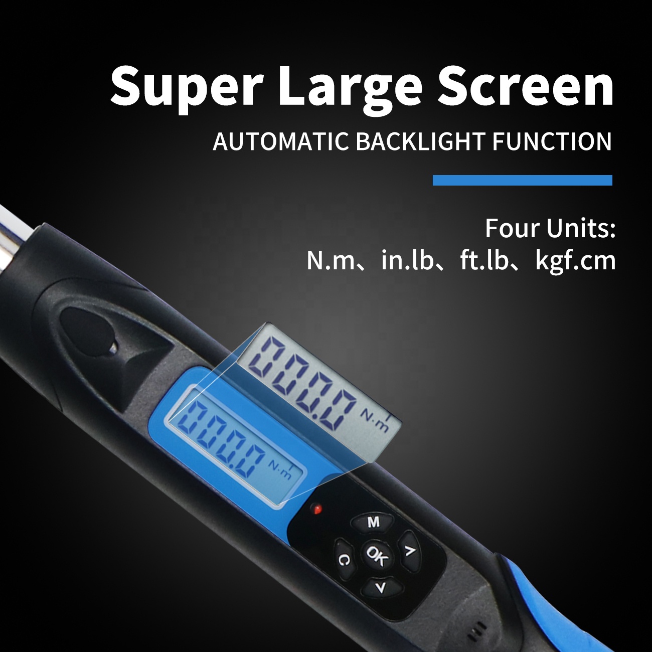 AWG2-S-410 SHAHE İnşaat Demiri - Torque Wrench Digital incelemesi ve fiyatı